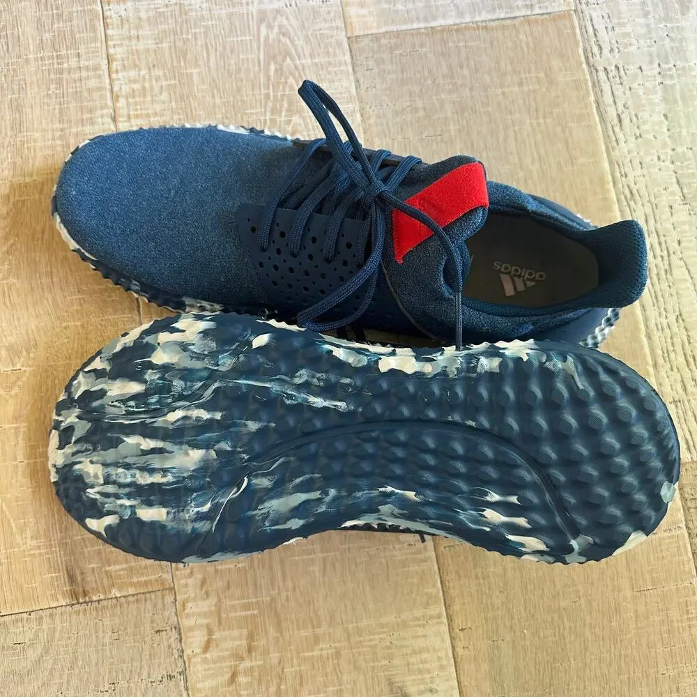 ADIDAS | Mens Athletics 24/7 Training Shoe Size 11.5 Blue Sneaker Tennis Shoe - Picture 3 of 10